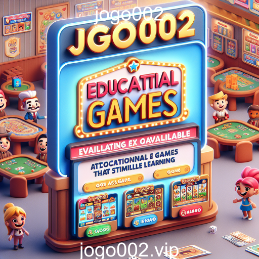 A Revolução dos Jogos Educativos no Jogo002